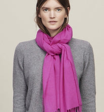 Load image into Gallery viewer, R P SCARF / PURE CASHMERE FEATHERWEIGHT / MADE IN ENGLAND / 10 COLORS / MEN / WOMEN