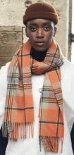 Load image into Gallery viewer, R P SCARF / PURE CASHMERE / MADE IN ENGLAND / WIDE SIZE / MEN / WOMEN