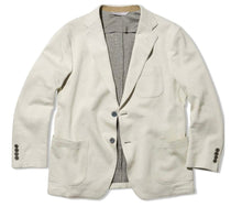 Load image into Gallery viewer, R P SOFT JACKET / HYBRID DOUBLE FACED PIQUE KNIT / BLACK / NAVY / BEIGE / 38 TO 48