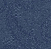 Load image into Gallery viewer, R P BLUE PAISLEY DINNER JACKET / WOOL & SILK / MADE TO ORDER