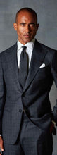 Load image into Gallery viewer, R P SUIT / CUSTOM BESPOKE / MADE TO MEASURE / MADE TO ORDER / ALL STYLES, DESIGNS & SIZES / FABRICS MADE IN ITALY & ENGLAND