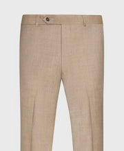 Load image into Gallery viewer, R P SLACKS / MADE IN ITALY / CAMEL & RUST / SUPER 150’S SERGE / PLAIN FRONT / MODERN CLASSIC FIT