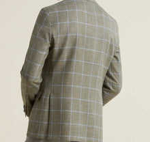 Load image into Gallery viewer, R P SPORTS JACKET / OLIVE / LORO PIANA WOOL SILK LINEN / CONTEMPORARY FIT