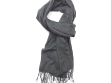 Load image into Gallery viewer, R P SCARF / PURE CASHMERE FEATHERWEIGHT / MADE IN ENGLAND / 10 COLORS / MEN / WOMEN