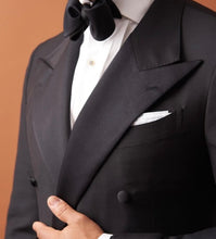 Load image into Gallery viewer, R P SUIT / CUSTOM BESPOKE / MADE TO MEASURE / MADE TO ORDER / ALL STYLES, DESIGNS & SIZES / FABRICS MADE IN ITALY & ENGLAND