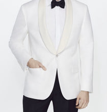 Load image into Gallery viewer, R P IVORY DINNER JACKET / IVORY SATIN SHAWL LAPEL / 34 TO 64 / REG / SHORT / LONG / EXTRA LONG