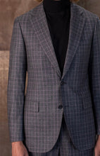 Load image into Gallery viewer, R P SUIT / GREY GLEN PLAID / CONTEMPORARY FIT AND SLIM FIT
