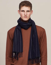 Load image into Gallery viewer, R P SCARF / PURE CASHMERE / MADE IN ENGLAND / MEN / WOMEN