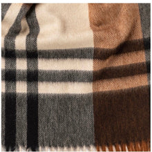 Load image into Gallery viewer, R P SCARF / PURE CASHMERE / MADE IN ENGLAND / WIDE SIZE / MEN / WOMEN