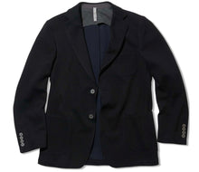 Load image into Gallery viewer, R P SOFT JACKET / HYBRID DOUBLE FACED PIQUE KNIT / BLACK / NAVY / BEIGE / 38 TO 48