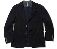 Load image into Gallery viewer, R P SOFT JACKET / HYBRID DOUBLE FACED PIQUE KNIT / BLACK / NAVY / BEIGE / 38 TO 48
