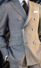 Load image into Gallery viewer, R P SUIT / CUSTOM BESPOKE / MADE TO MEASURE / MADE TO ORDER / ALL STYLES, DESIGNS & SIZES / FABRICS MADE IN ITALY & ENGLAND