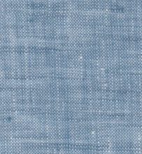 Load image into Gallery viewer, R P DESIGNS TUXEDO SHIRT / HAND PLEATED FRONT / BLUE LINEN