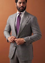 Load image into Gallery viewer, R P IVORY DINNER JACKET / LORO PIANA / WOOL / CASHMERE / CUSTOM BESPOKE / MADE TO MEASURE / MADE TO ORDER / ALL STYLES, DESIGNS & SIZES / FABRICS MADE IN ITALY & ENGLAND / FROM