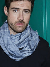 Load image into Gallery viewer, R P SCARF / FINE CASHMERE & SILK LIGHTWEIGHT / MADE IN ENGLAND / MEN / WOMEN