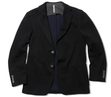 Load image into Gallery viewer, R P SOFT JACKET / HYBRID DOUBLE FACED PIQUE KNIT / BLACK / NAVY / BEIGE / 38 TO 48