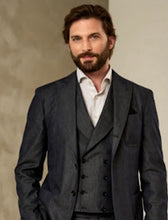 Load image into Gallery viewer, R P SUIT / CUSTOM BESPOKE / MADE TO MEASURE / MADE TO ORDER / ALL STYLES, DESIGNS & SIZES / FABRICS MADE IN ITALY & ENGLAND