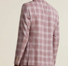 Load image into Gallery viewer, R P SPORTS JACKET / ROSE PLAID / ZEGNA WOOL & SILK / CONTEMPORARY FIT