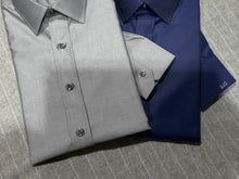 Load image into Gallery viewer, R P DESIGNS EXCLUSIVE SHIRTS / SOLID NAVY / GREY / BURGUNDY