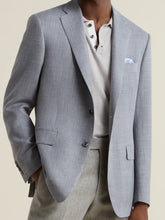 Load image into Gallery viewer, R P SPORTS JACKET / LIGHT GREY / WOOL SILK LINEN / HARRINGBONE / CLASSIC FIT