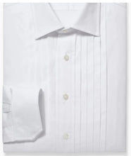 Load image into Gallery viewer, R P DESIGNS TUXEDO SHIRT / HAND PLEATED FRONT / 7 COLORS / ROYAL OXFORD COTTON