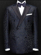 Load image into Gallery viewer, R P DARK GREY DINNER JACKET / PURE SILK / MADE TO ORDER