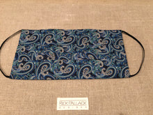 Load image into Gallery viewer, BLUE PAISLEY DESIGN