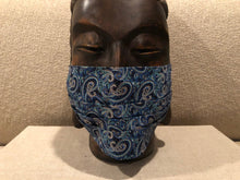 Load image into Gallery viewer, BLUE PAISLEY DESIGN