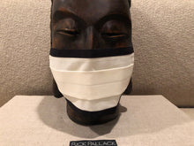 Load image into Gallery viewer, IVORY WITH BLACK TRIM BOARDERS / EXCLUSIVE ELEGANT LUXURY DESIGN / FINE COTTON