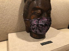 Load image into Gallery viewer, BLACK / GREY / PINK / PAISLEY DESIGN / CUSTOM BESPOKE LINING MADE IN ITALY