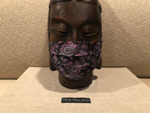 Load image into Gallery viewer, BLACK / GREY / PINK / PAISLEY DESIGN / CUSTOM BESPOKE LINING MADE IN ITALY