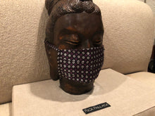 Load image into Gallery viewer, BLACK / PURPLE / GREY DESIGN / CUSTOM BESPOKE LINING MADE IN ITALY