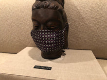 Load image into Gallery viewer, BLACK / PURPLE / GREY DESIGN / CUSTOM BESPOKE LINING MADE IN ITALY