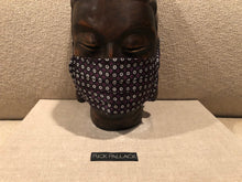 Load image into Gallery viewer, BLACK / PURPLE / GREY DESIGN / CUSTOM BESPOKE LINING MADE IN ITALY