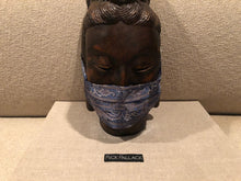 Load image into Gallery viewer, BLUE / GREY PAISLEY DESIGN / CUSTOM BESPOKE LINING MADE IN ITALY