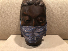 Load image into Gallery viewer, BLUE / GREY PAISLEY DESIGN / CUSTOM BESPOKE LINING MADE IN ITALY