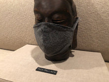 Load image into Gallery viewer, GREY VELVET JACQUARD DESIGN / CUSTOM BESPOKE TUXEDO FABRIC MADE IN ITALY