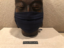 Load image into Gallery viewer, NAVY BLUE GLEN PLAID / CUSTOM BESPOKE SUIT FABRIC MADE IN ITALY