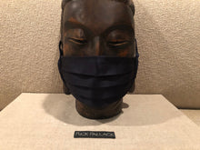 Load image into Gallery viewer, NAVY BLUE SILK / CUSTOM BESPOKE TUXEDO FABRIC MADE IN ITALY