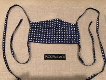 Load image into Gallery viewer, NAVY / WHITE DOT DESIGN / CUSTOM BESPOKE LINING MADE IN ITALY