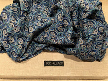 Load image into Gallery viewer, BLUE PAISLEY DESIGN
