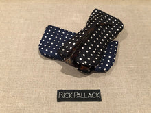 Load image into Gallery viewer, SILK CASE FOR EYEGLASSES AND SUNGLASSES / BLACK / NAVY / LIGHT BLUE / PURPLE / RED / ORANGE / HAND MADE ITALIAN SILK