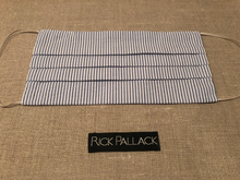 Load image into Gallery viewer, SEERSUCKER MALIBU BLUE STRIPE / CUSTOM MADE