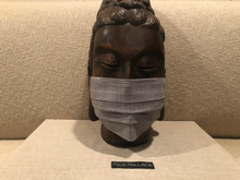 Load image into Gallery viewer, BLACK AND WHITE GLEN PLAID DESIGN