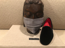 Load image into Gallery viewer, BLACK AND WHITE GLEN PLAID DESIGN