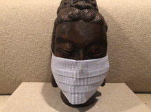 Load image into Gallery viewer, SEERSUCKER MALIBU BLUE STRIPE / CUSTOM MADE