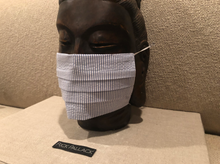 Load image into Gallery viewer, SEERSUCKER MALIBU BLUE STRIPE / CUSTOM MADE