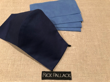 Load image into Gallery viewer, NAVY BLUE LUXURY STRETCH COTTON / FILTER POCKET