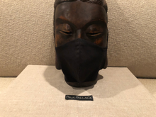 Load image into Gallery viewer, BLACK LUXURY STRETCH COTTON / FILTER POCKET