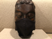 Load image into Gallery viewer, BLACK LUXURY STRETCH COTTON / FILTER POCKET